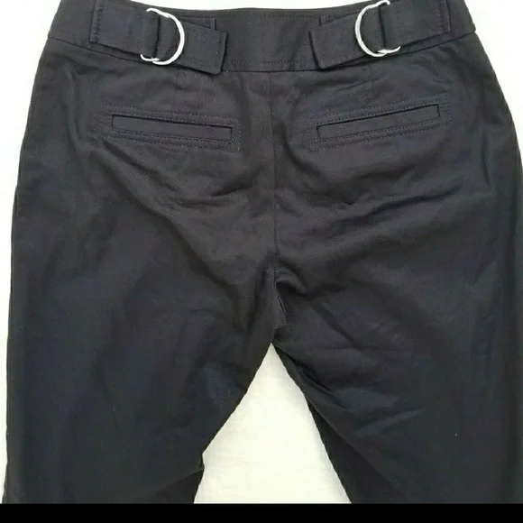 Express black and silver crop pants size 0 - Picture 5 of 7